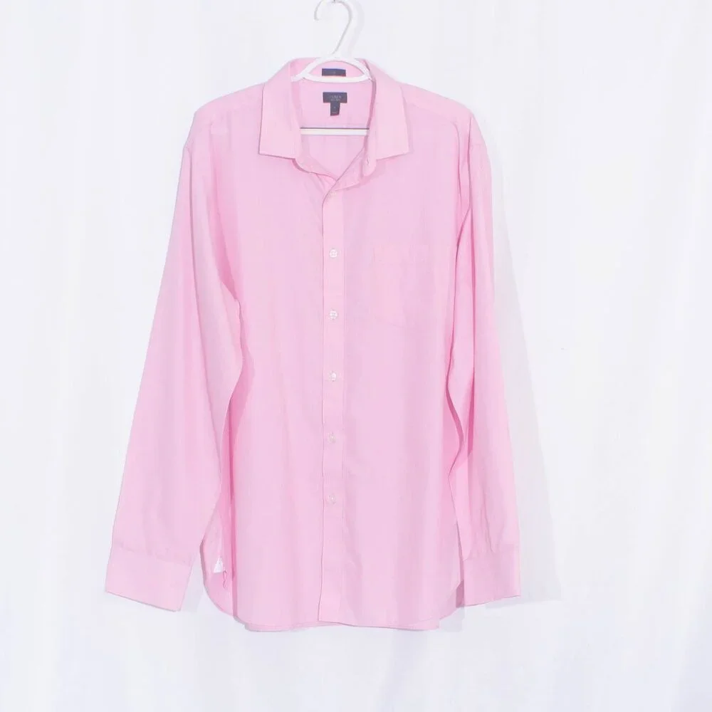 J. CREW Slim Fit Non Iron Dress Shirt Size XL